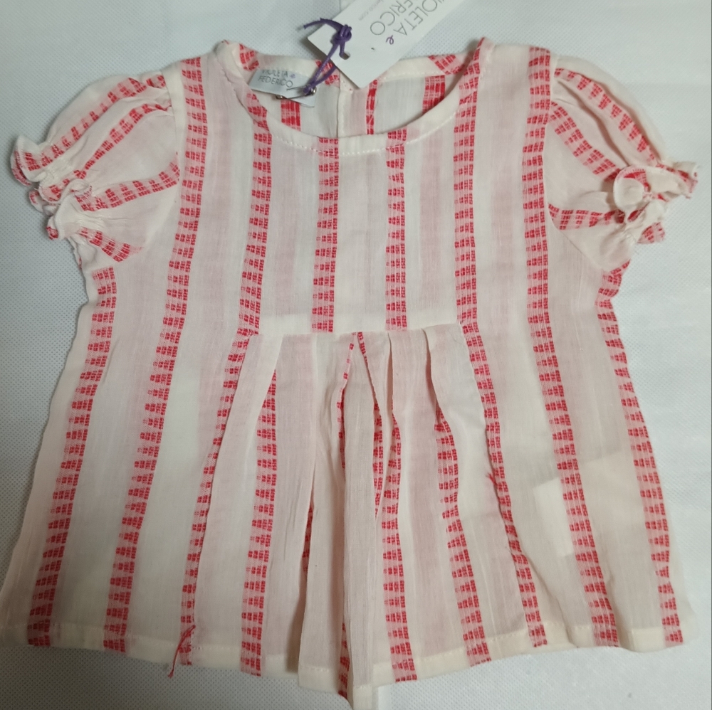 Violeta and Federico Cotton Blouse